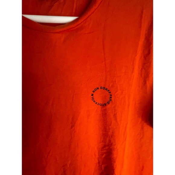 Ron Dorff Stockholm Designer Large Logo T Shirt Mens Unisex - Picture 6 of 6